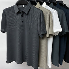 Men's High-Quality Polyester Polo T-Shirt – Available in 6 Colors & Size - YanaChi Store