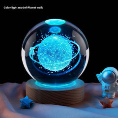 Elegant USB Crystal Night Lamp – Multiple Colors & Designs - YanaChi Store