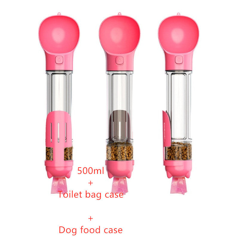 3-in-1 Dog Water Bottle - Feeder, Bowl, and Storage - YanaChi Store