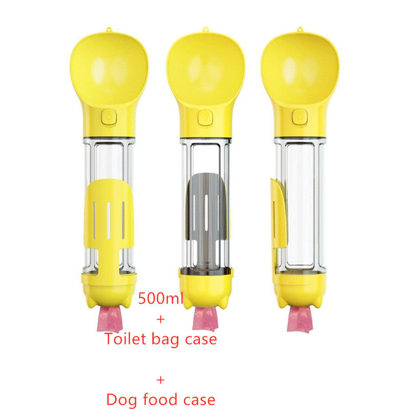 3-in-1 Dog Water Bottle - Feeder, Bowl, and Storage - YanaChi Store
