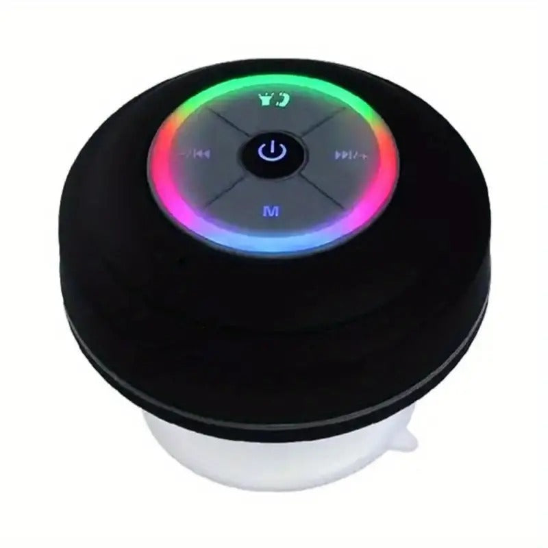 Bathroom Wireless Speaker – USB Charging, Suction Cup Secure Installation, Button Control - YanaChi Store