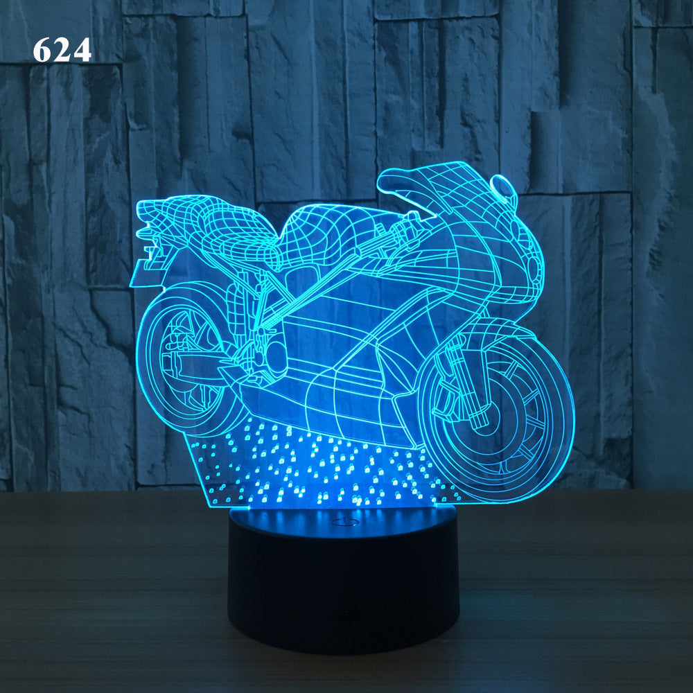 Colorful Touch LED Light – Acrylic Shade for Stylish Spaces - YanaChi Store