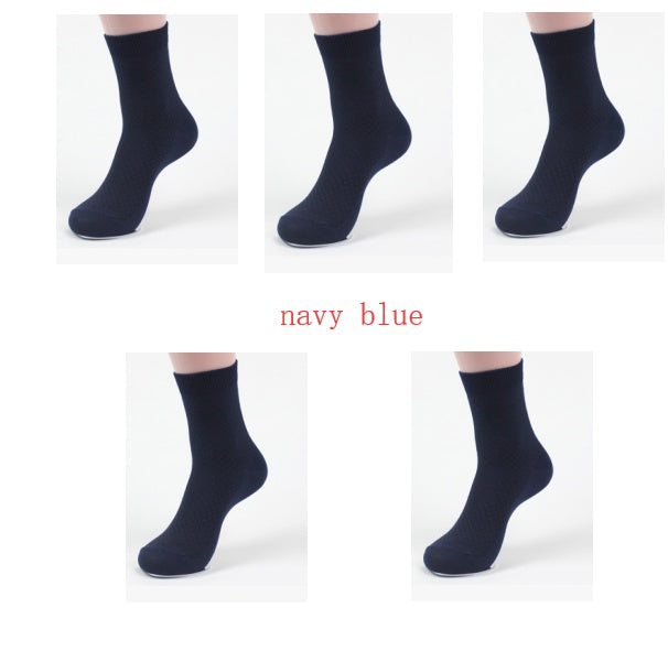 Men's Bamboo Fiber Business Socks - YanaChi Store