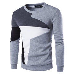 Men's Slim-Fit Cotton Knitted Sweater – Casual O-Neck Printed Pullover - YanaChi Store