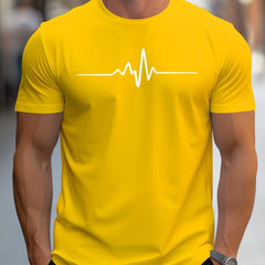 Men's Creative Graphic Printed T-Shirt – Round Neck - YanaChi Store