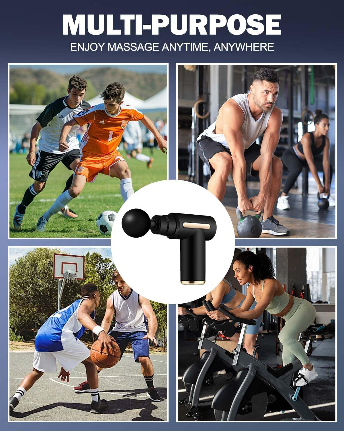 Portable Mini Massage Gun – Deep Tissue Relief for Quick Recovery - YanaChi Store