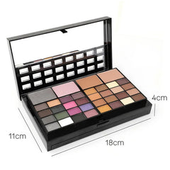 74-Color Professional Makeup Set – Lip Gloss, Eyeshadow, Blush & Highlight - YanaChi Store
