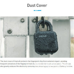 Smart Lock L3 Waterproof Fingerprint Padlock – IP65 Dustproof Design for Versatile Use - YanaChi Store
