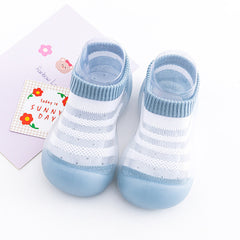 Baby Floor Socks with Non-Slip Sole – Breathable, Soft Cotton & Flexible Insole - YanaChi Store