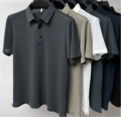 Men's High-Quality Polyester Polo T-Shirt – Available in 6 Colors & Size - YanaChi Store