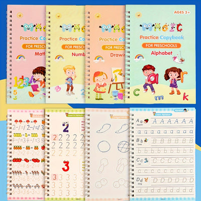 Children’s Alphabet Practice Copybook – Kindergarten Learning Tool for Ages 3-6 - YanaChi Store