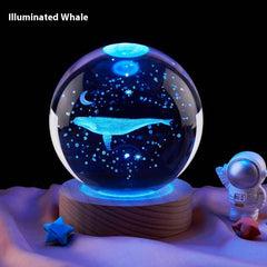 Elegant USB Crystal Night Lamp – Multiple Colors & Designs - YanaChi Store