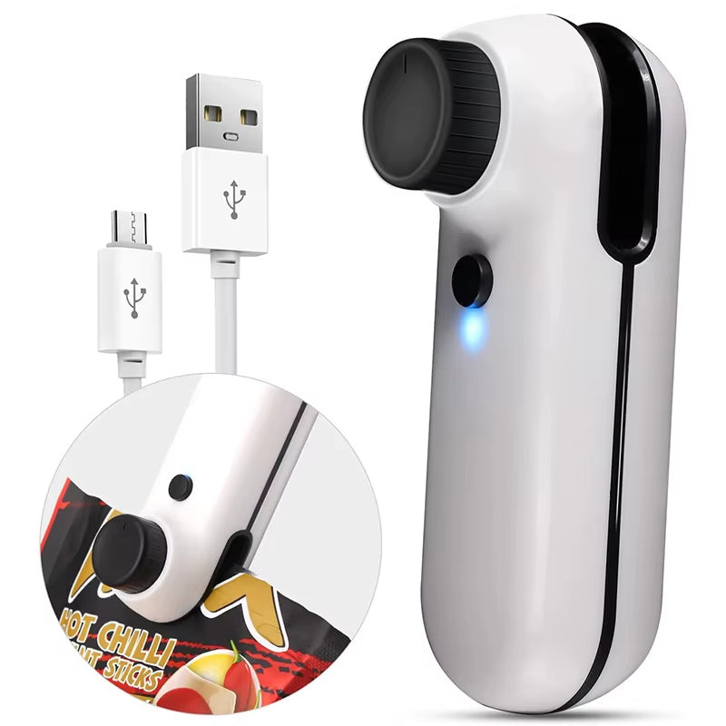 Rechargeable 2-in-1 Mini Heat Sealer for Snacks & Storage Bags - YanaChi Store
