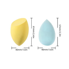 Hydrophilic Makeup Sponge – Beveled & Drop-Shaped, Non-Latex Beauty Blender - YanaChi Store