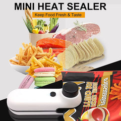 Rechargeable 2-in-1 Mini Heat Sealer for Snacks & Storage Bags - YanaChi Store