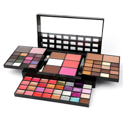 74-Color Professional Makeup Set – Lip Gloss, Eyeshadow, Blush & Highlight - YanaChi Store