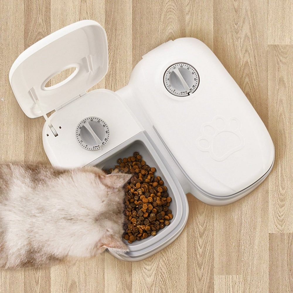 Auto Food Dispenser for Cats & Dogs - Smart  Convenient Feeding Solution - YanaChi Store