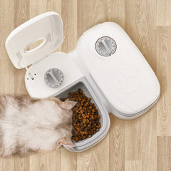 Auto Food Dispenser for Cats & Dogs - Smart  Convenient Feeding Solution - YanaChi Store