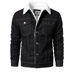 Men’s Casual Jean Jacket - Warm, Durable, and Trendy - YanaChi Store