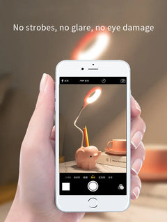 Adorable Elephant LED Desk Lamp – USB Rechargeable, Dimmable Touch Control Light - YanaChi Store