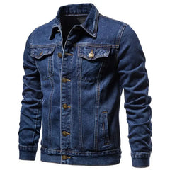 Men’s Casual Jean Jacket - Warm, Durable, and Trendy - YanaChi Store