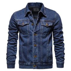 Men’s Casual Jean Jacket - Warm, Durable, and Trendy - YanaChi Store