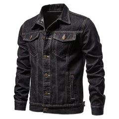 Men’s Casual Jean Jacket - Warm, Durable, and Trendy - YanaChi Store