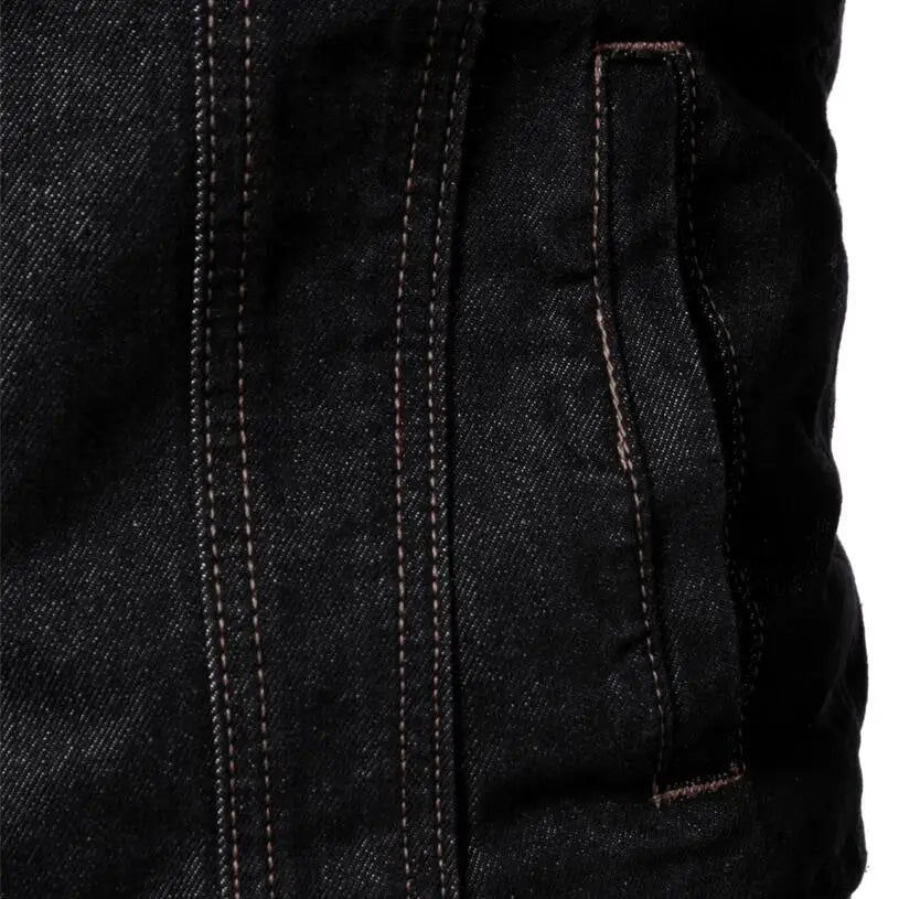 Men’s Casual Jean Jacket - Warm, Durable, and Trendy - YanaChi Store