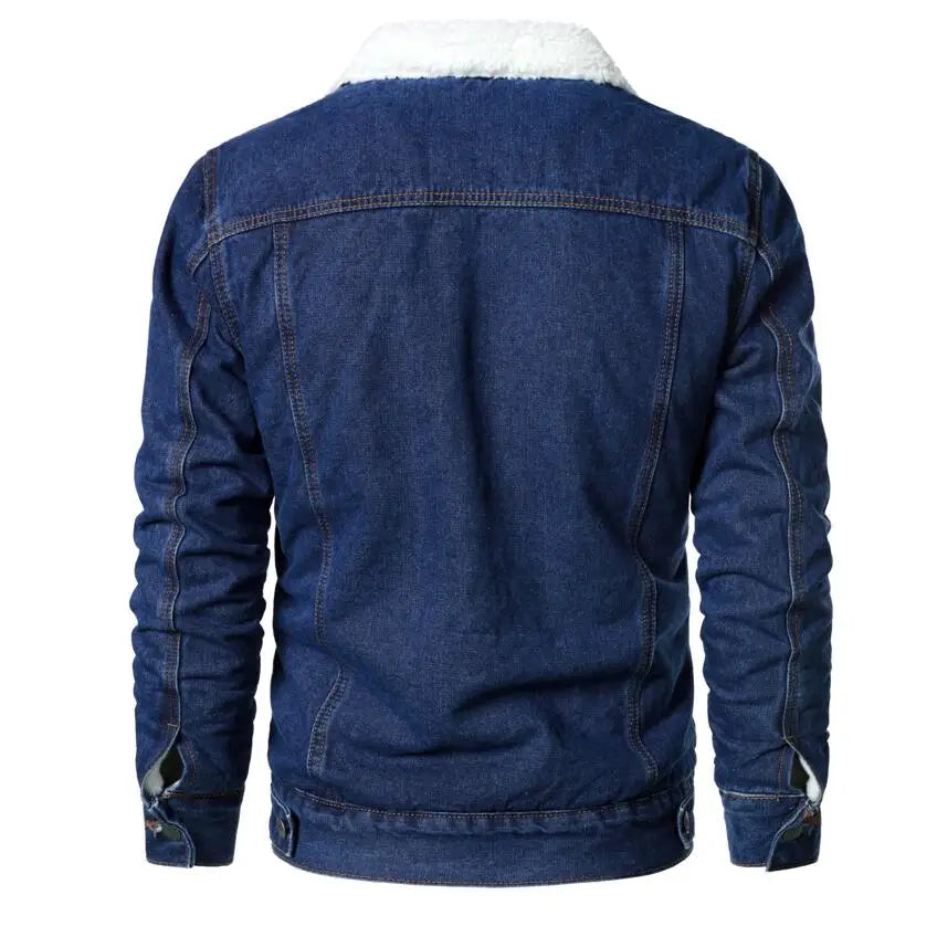 Men’s Casual Jean Jacket - Warm, Durable, and Trendy - YanaChi Store