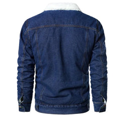 Men’s Casual Jean Jacket - Warm, Durable, and Trendy - YanaChi Store