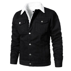 Men’s Casual Jean Jacket - Warm, Durable, and Trendy - YanaChi Store