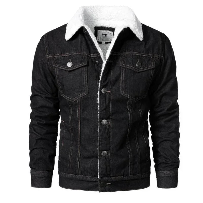 Men’s Casual Jean Jacket - Warm, Durable, and Trendy - YanaChi Store