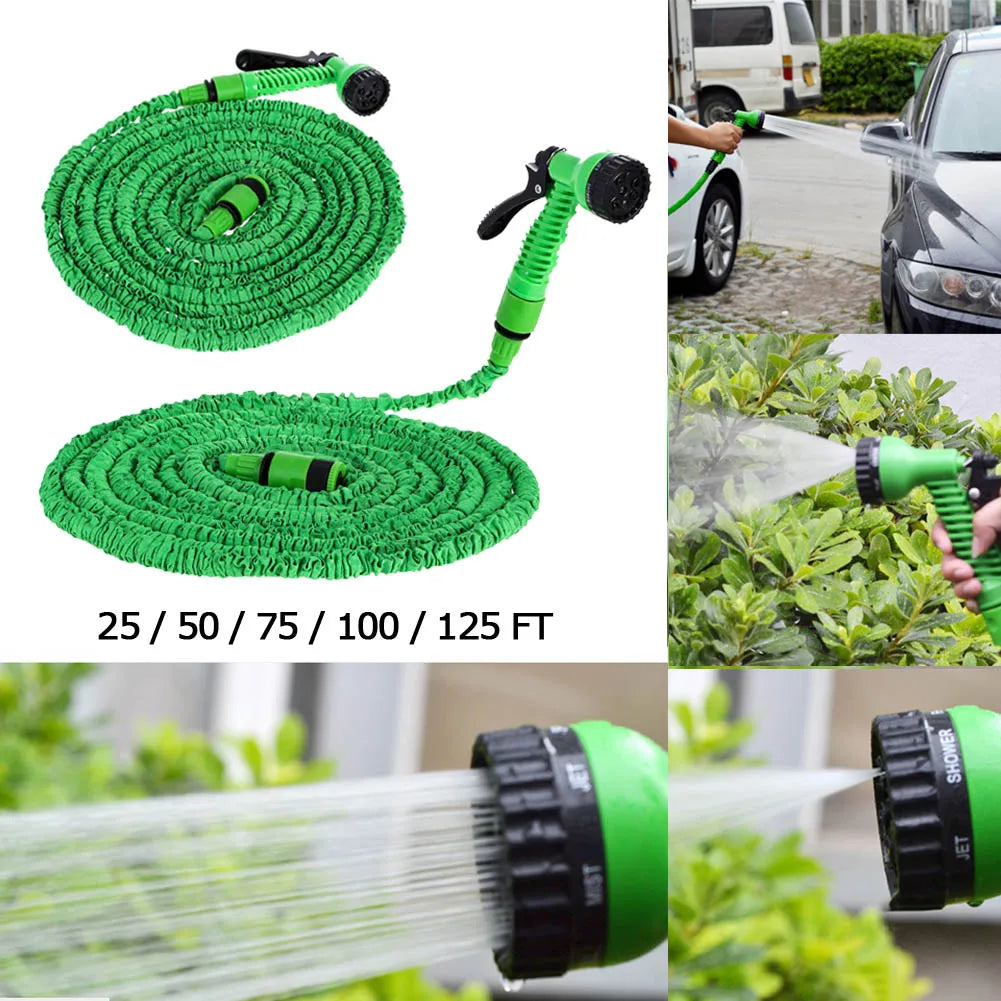 Expandable Garden Hose 50FT-100FT – With Adjustable Spray Nozzle - YanaChi Store