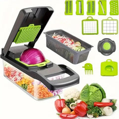 16PCS Multifunctional Fruit & Vegetable Chopper and Grater – Kitchen Tool - YanaChi Store