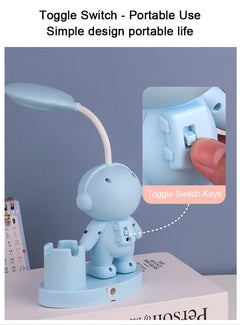 Creative Kids' Astronaut Table Lamp – Adjustable Color With A Practical Design - YanaChi Store