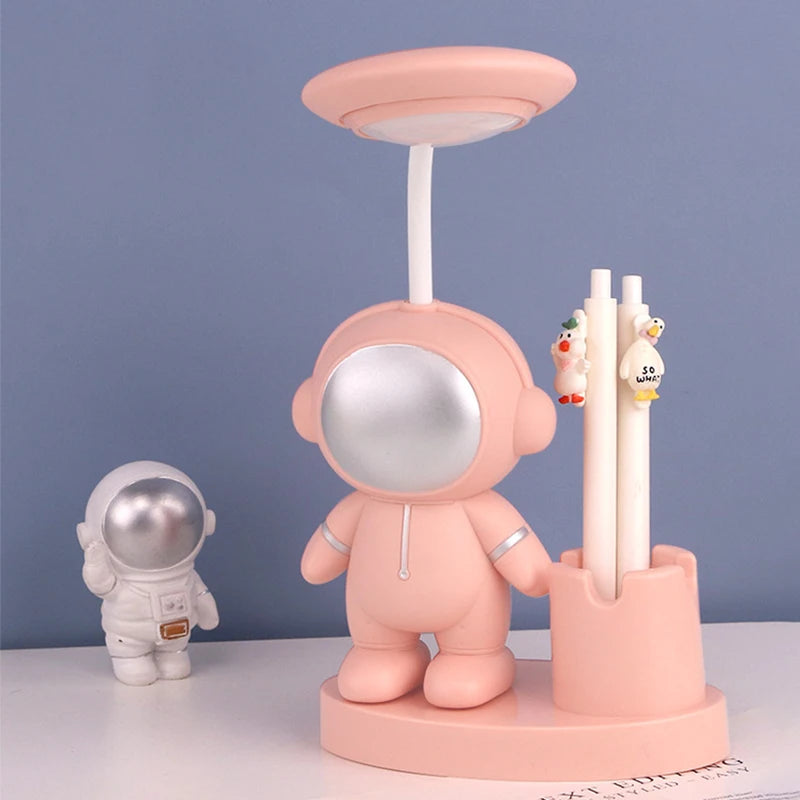 Creative Kids' Astronaut Table Lamp – Adjustable Color With A Practical Design - YanaChi Store