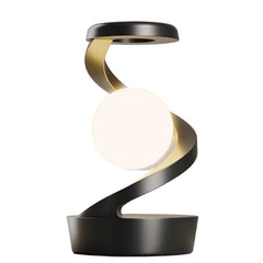 LED Moon Mood Lamp – Suspended Rotating RGB Light with Wireless Charging - YanaChi Store