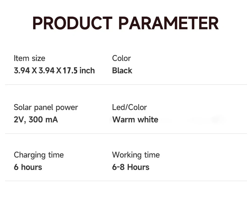 Waterproof Solar Pathway Lights – 2-Pack, LED, IP44 Rated for Outdoor Use - YanaChi Store