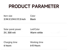 Waterproof Solar Pathway Lights – 2-Pack, LED, IP44 Rated for Outdoor Use - YanaChi Store