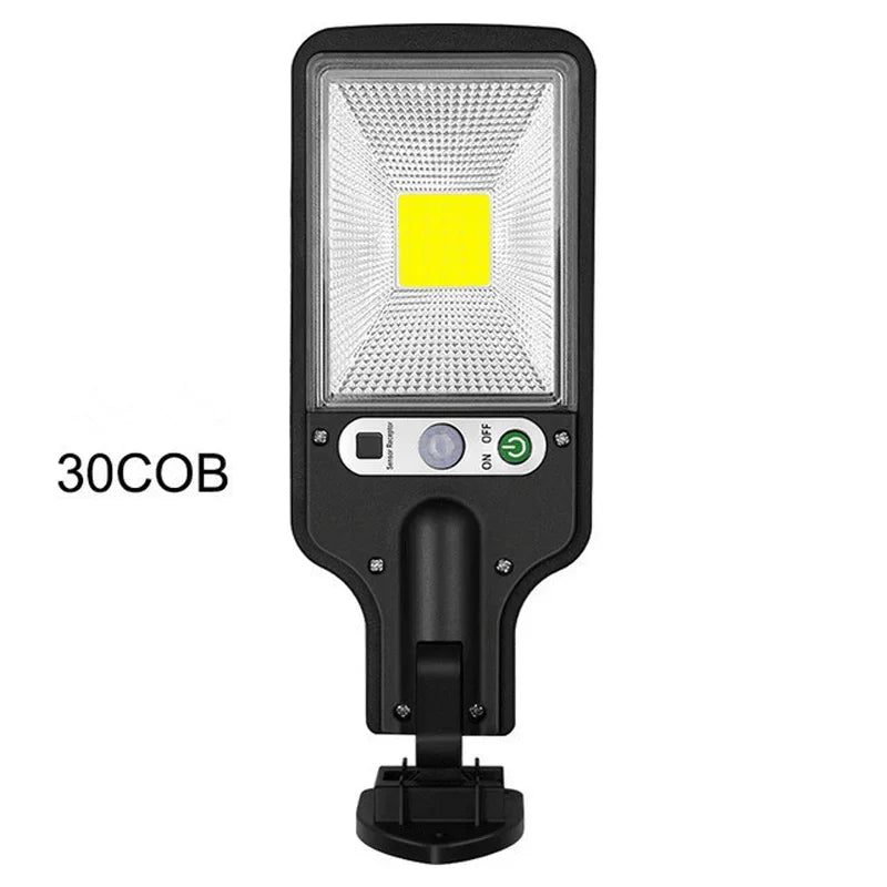 Solar Outdoor LED Wall Lamp – Motion Sensor Light for Garden & Garage - YanaChi Store