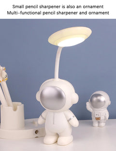 Creative Kids' Astronaut Table Lamp – Adjustable Color With A Practical Design - YanaChi Store