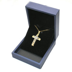 High-Fashion Stainless Steel Jesus Cross Pendant Necklace – Trendy Religious Jewelry - YanaChi Store