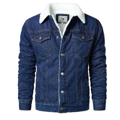 Men’s Casual Jean Jacket - Warm, Durable, and Trendy - YanaChi Store