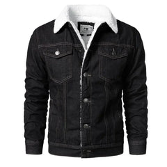 Men’s Casual Jean Jacket - Warm, Durable, and Trendy - YanaChi Store