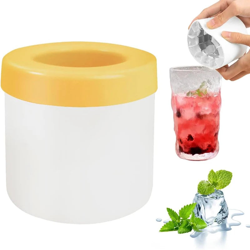 Silicone Ice Cube Mold - Compact, Quick Freeze, and Multi-Functional - YanaChi Store