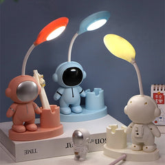 Creative Kids' Astronaut Table Lamp – Adjustable Color With A Practical Design - YanaChi Store