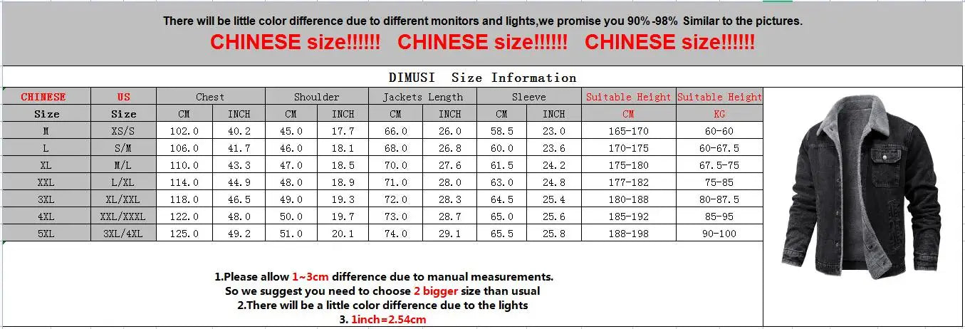 Stylish Warm Denim Coat - Perfect for Winter or Autumn Comfort - YanaChi Store