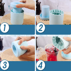 Silicone Ice Cube Mold - Compact, Quick Freeze, and Multi-Functional - YanaChi Store