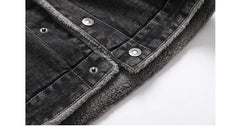 Stylish Warm Denim Coat - Perfect for Winter or Autumn Comfort - YanaChi Store