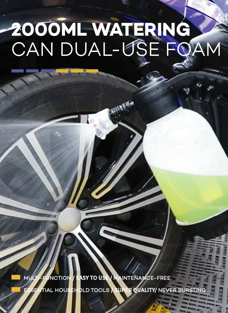 3-in-1 Versatile Sprayer: 2L Hand Pump for Garden, Lawn & Car Detailing - YanaChi Store